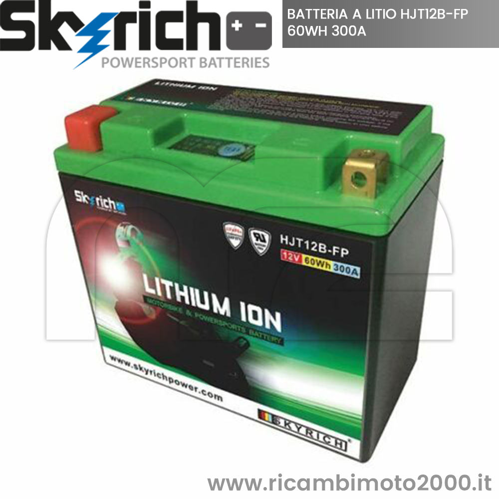 Batterie: Batteria A Litio Skyrich Hjt12b-Fp Yt12b-Bs